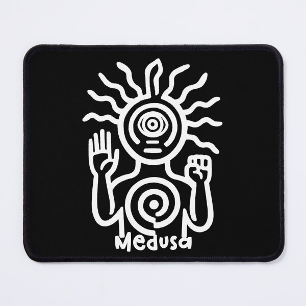 Item preview, Minimalist Medusa Glyph Mythology White Design designed and sold by CottonandQuill.