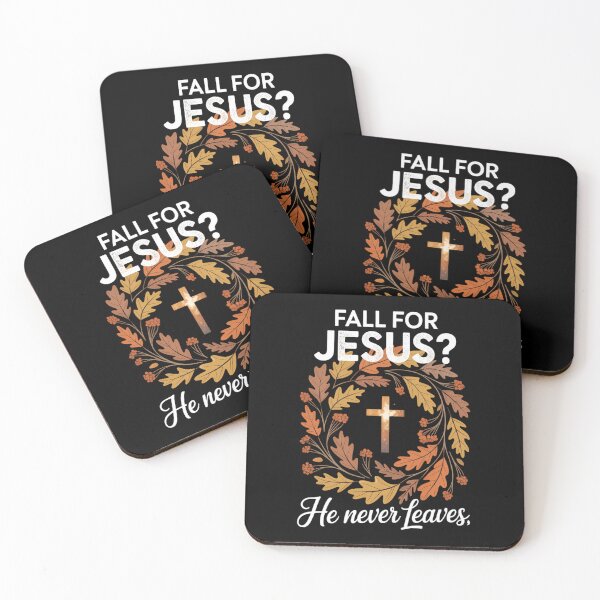 Item preview, Fall for Jesus He Never Leaves Leaves Autumn Christian designed and sold by ValerieRodrigue.