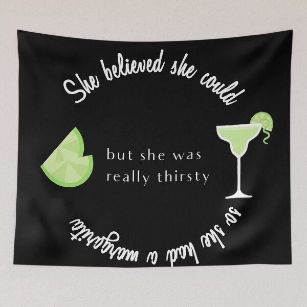Item preview, She believed she could but she had a margarita designed and sold by Swigalicious.