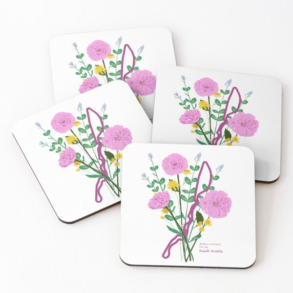 Item preview, Coastal Speed – Jeddah Corniche Circuit with Saudi Flora designed and sold by Lottie--.
