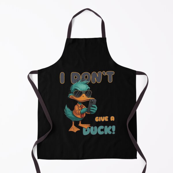 Item preview, I Don’t Give a Duck Funny Duck Selfie Design – T-Shirts, Mugs, Pillows & Gifts designed and sold by Print-cess.