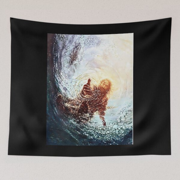 Item preview,  Jesus Wave designed and sold by DaviHoppe.