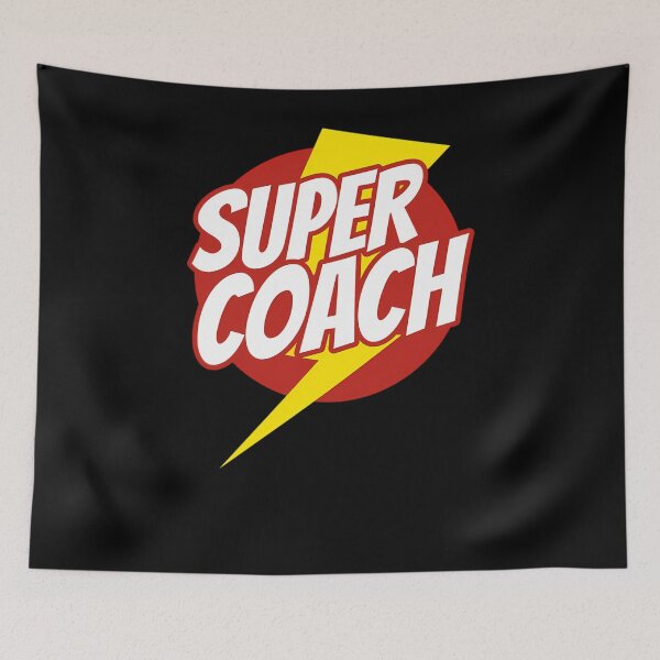 Artikelvorschau, Super Coach - Lustiger Coaching-Superheld - Lightning Edition entworfen und verkauft von tgdkgsmjs71.