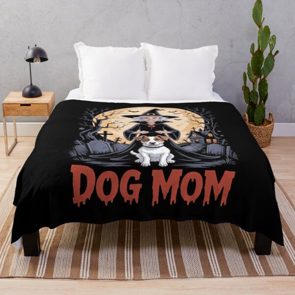 Item preview, Dog Mom Halloween Witch Spooky Mom Dog Lover designed and sold by ValerieRodrigue.