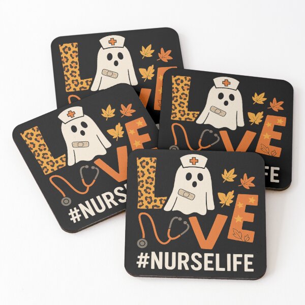 Item preview, Nurse Life Halloween Love | Cute Ghost Autumn Nurse Design designed and sold by sssweetness.