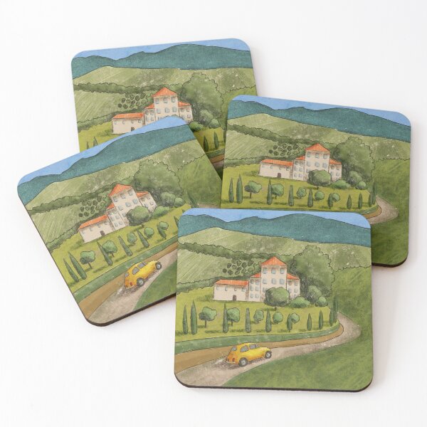 Item preview, Grungy Tuscany Landscape designed and sold by SliviArt.