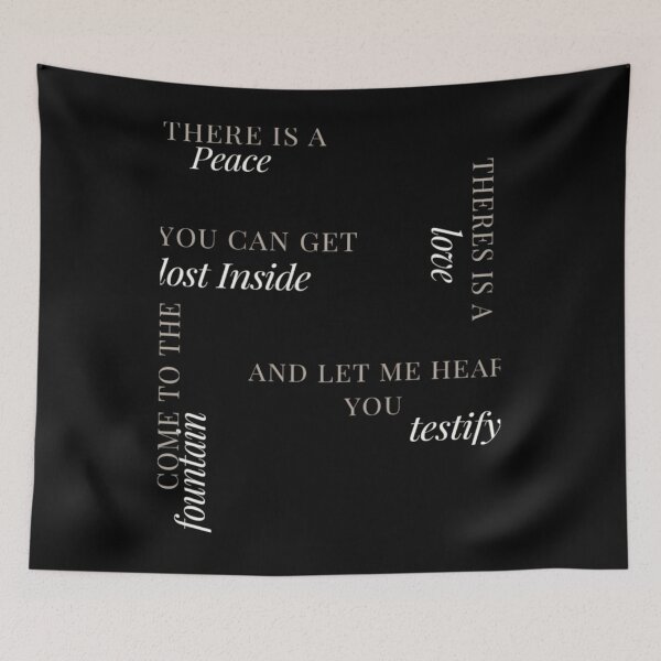 Item preview, Testify Needtobreathe Lyrics  	 designed and sold by clmpnngj81.