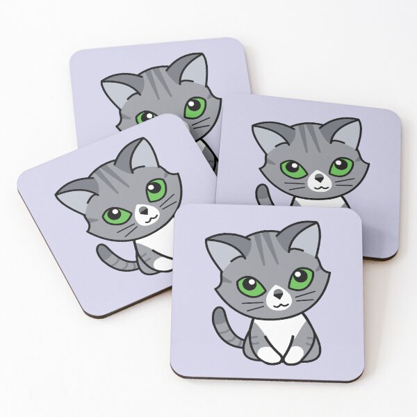 Item preview, Gray Tabby with Green Eyes designed and sold by missnisa.