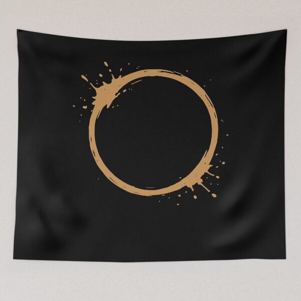 Item preview, Funny Coffee Stain Circle Coffee Lovers Design designed and sold by LuminOrb.