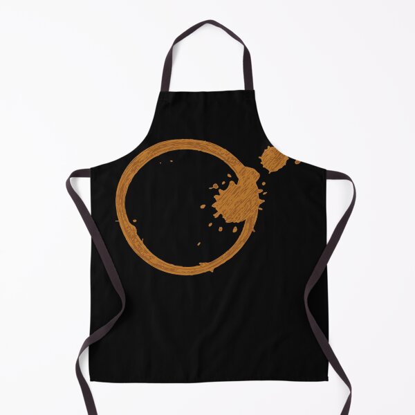 Item preview, Coffee Stain Circle Funny Coffee Design designed and sold by LuminOrb.