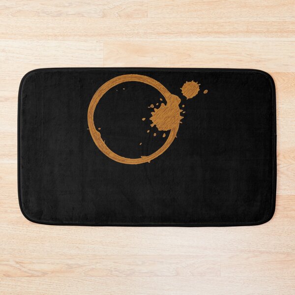 Item preview, Coffee Stain Circle Funny Coffee Design designed and sold by LuminOrb.