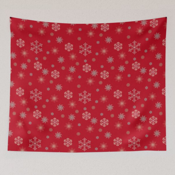 Item preview, Snowflakes Red designed and sold by Born2Be3.