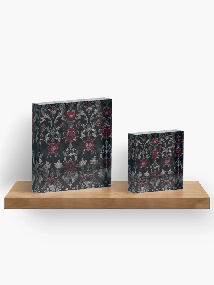 Thumbnail 3 of 5, Acrylic Block, Gothic - Pattern designed and sold by RWT-Design.