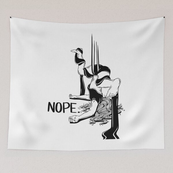 Item preview, Aerial Silks NOPE - Black  	 designed and sold by jgzpmvitg44.