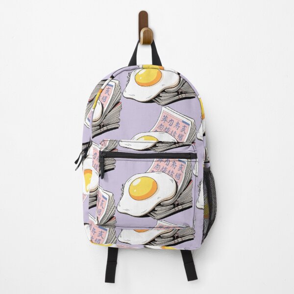 Item preview, Playful Contrast of White Egg and Lavender Backdrop with Red Accent designed and sold by SplashTastic.