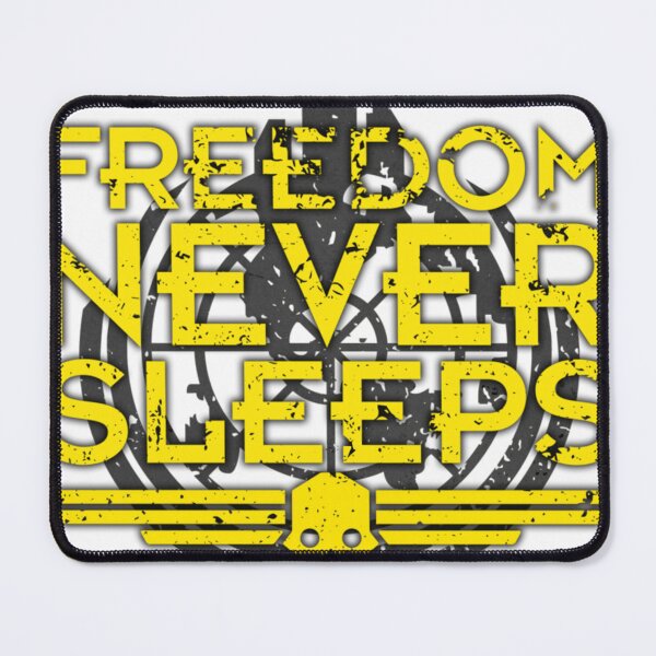 Item preview, Freedom Never Sleeps Skull designed and sold by MargieSommer.