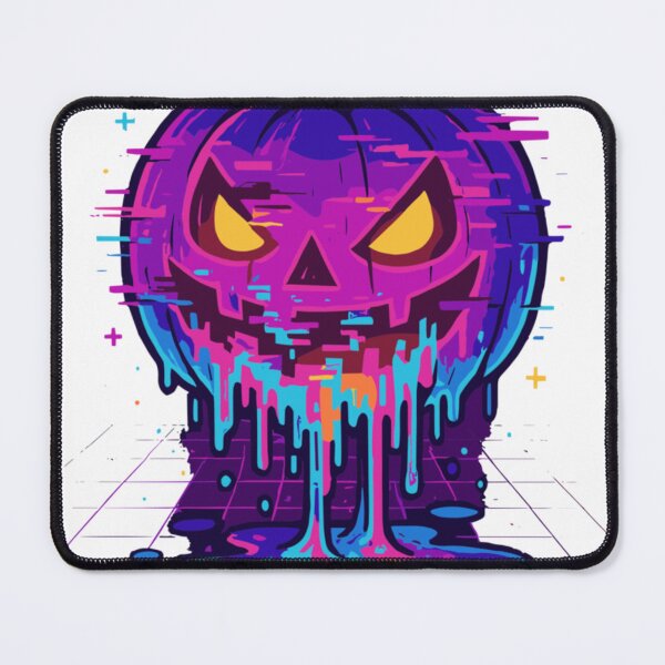 Item preview, Neon Melting Pumpkin designed and sold by MargieSommer.