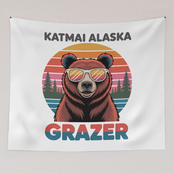 Item preview, Funny Katmai Alaska Grazer Fat Bear Week 2025 designed and sold by ValerieRodrigue.