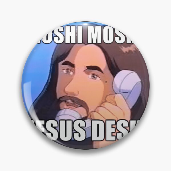 Item preview, Moshi Moshi Jesus Desu Essential 		 designed and sold by zodsuypxjt19.