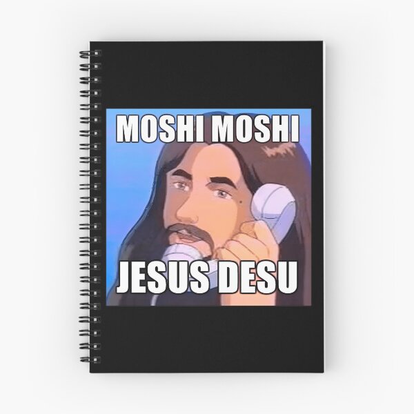 Item preview, Moshi Moshi Jesus Desu Essential 		 designed and sold by zodsuypxjt19.