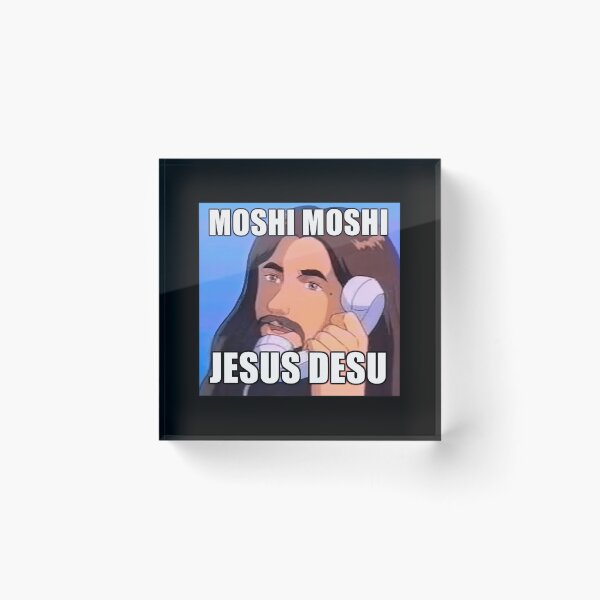 Item preview, Moshi Moshi Jesus Desu Essential 		 designed and sold by zodsuypxjt19.