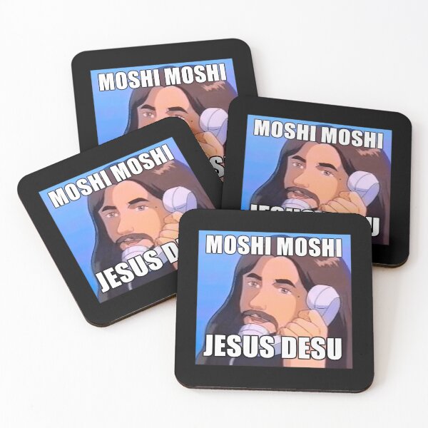 Item preview, Moshi Moshi Jesus Desu Essential 		 designed and sold by zodsuypxjt19.
