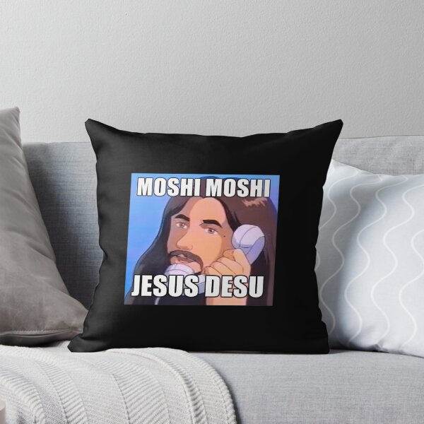 Item preview, Moshi Moshi Jesus Desu Essential 		 designed and sold by zodsuypxjt19.