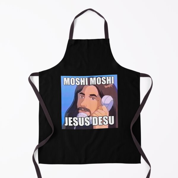 Item preview, Moshi Moshi Jesus Desu Essential 		 designed and sold by zodsuypxjt19.