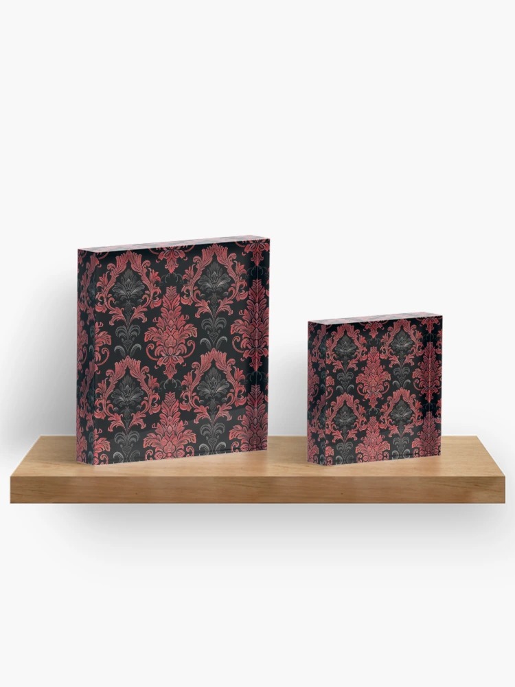 Thumbnail 3 of 5, Acrylic Block, Gothic - Pattern designed and sold by RWT-Design.
