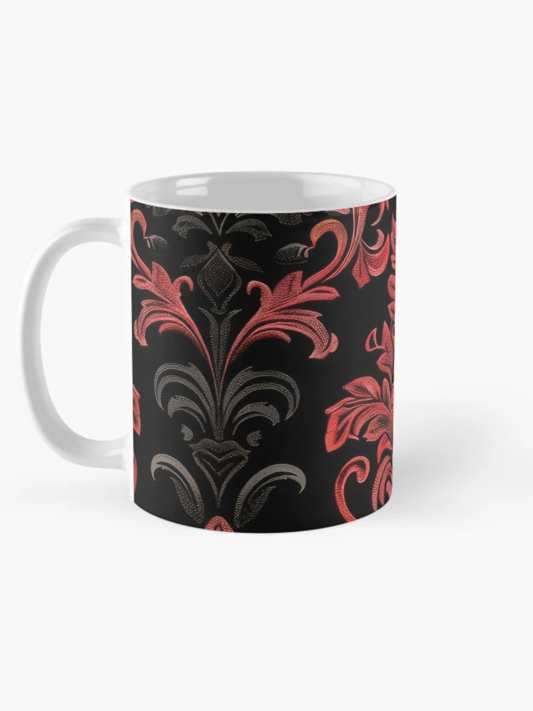 Thumbnail 5 of 6, Coffee Mug, Gothic - Pattern designed and sold by RWT-Design.
