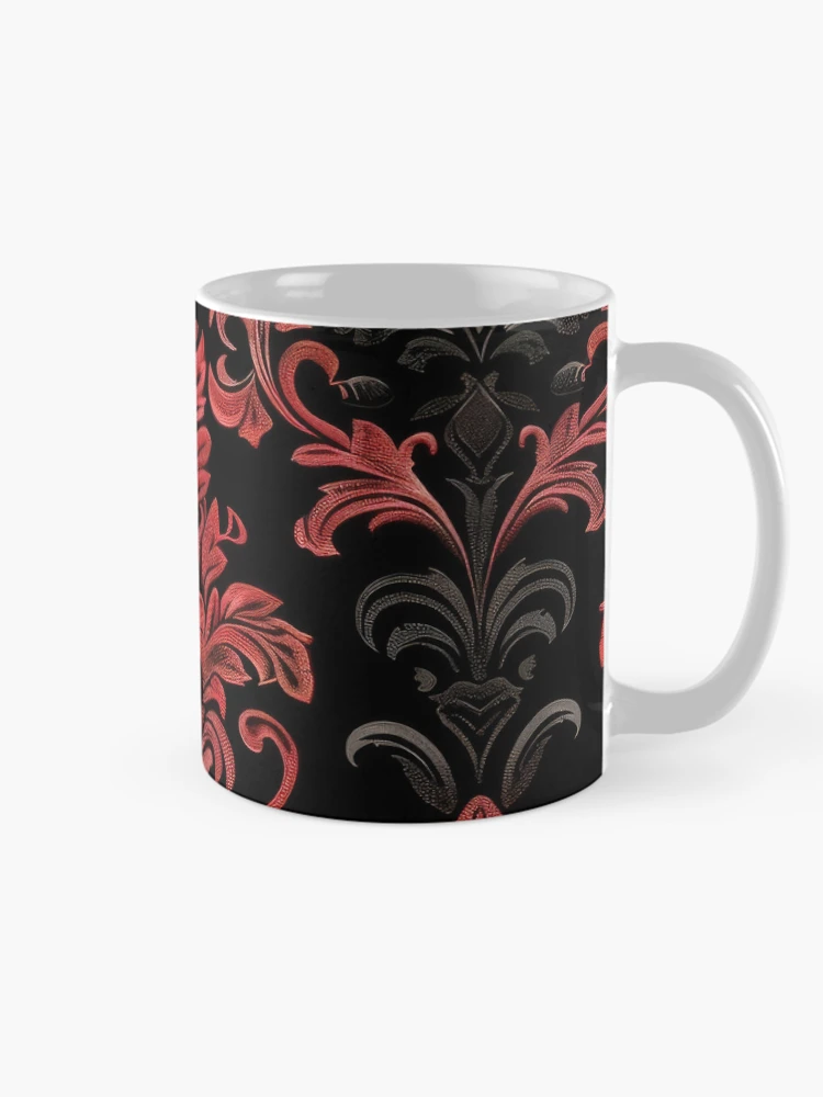 Thumbnail 3 of 6, Coffee Mug, Gothic - Pattern designed and sold by RWT-Design.