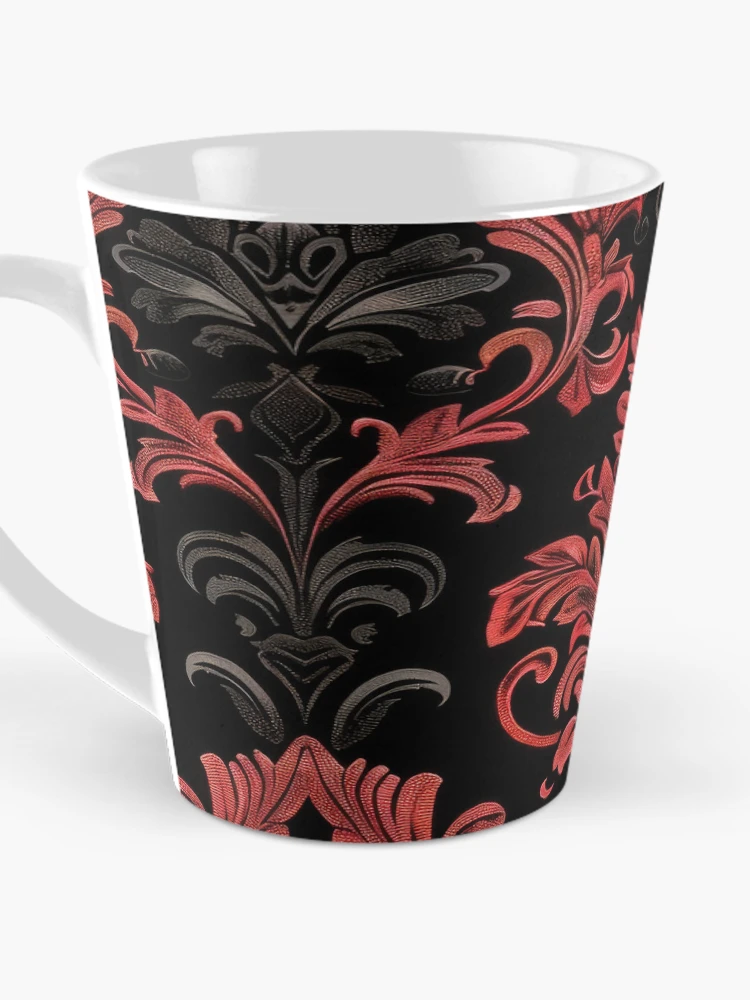 Thumbnail 3 of 4, Coffee Mug, Gothic - Pattern designed and sold by RWT-Design.