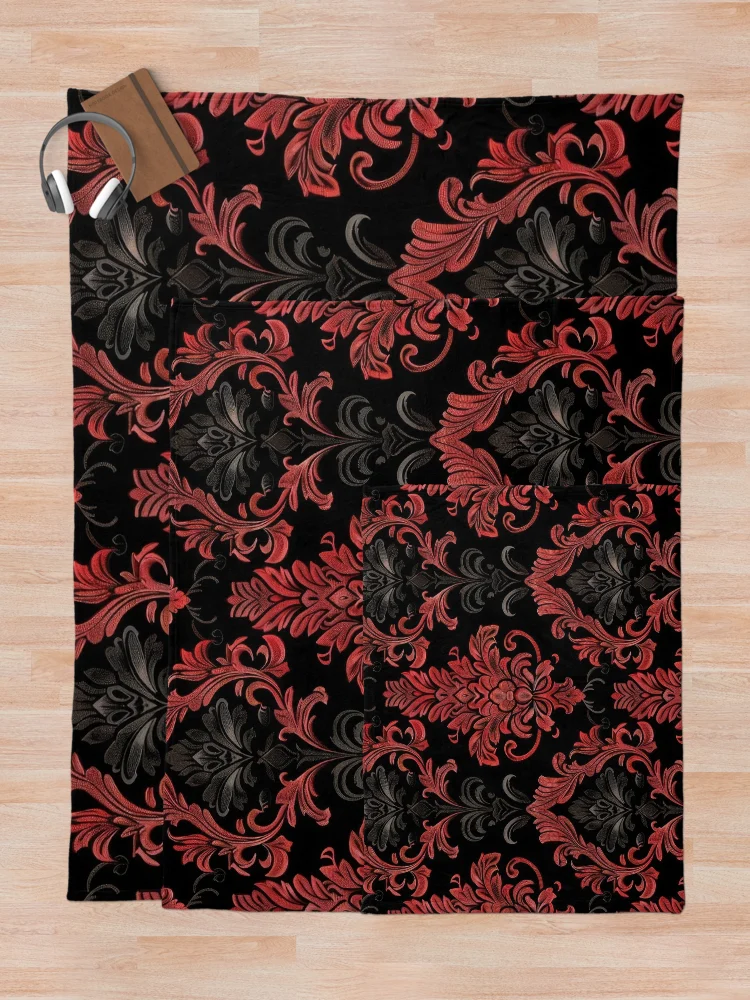 Thumbnail 5 of 6, Throw Blanket, Gothic - Pattern designed and sold by RWT-Design.