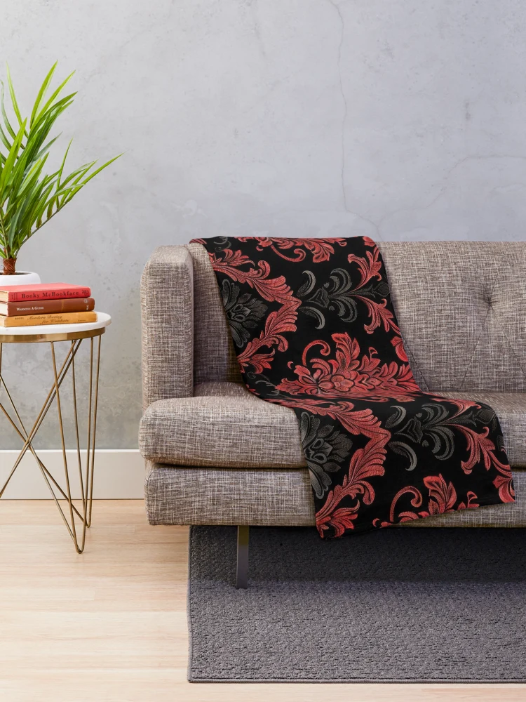 Thumbnail 2 of 6, Throw Blanket, Gothic - Pattern designed and sold by RWT-Design.
