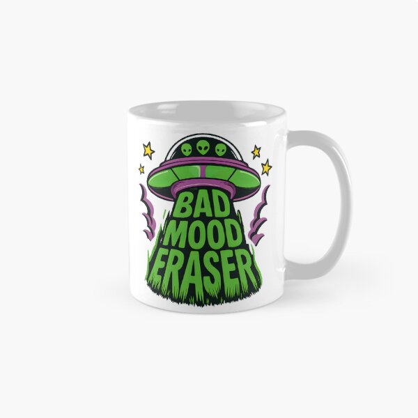 Item preview, Bad Mood Eraser Aliens designed and sold by AlphaTeez.
