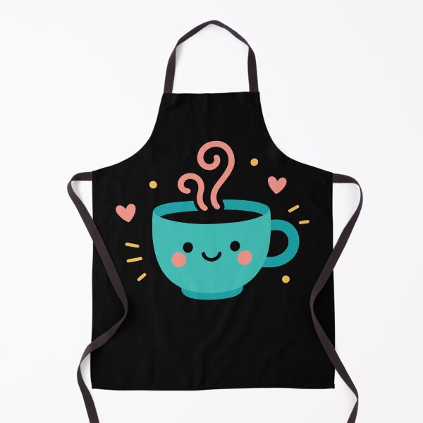 Item preview, Cute Cozy Coffee Design With Happy Cup designed and sold by LuminOrb.