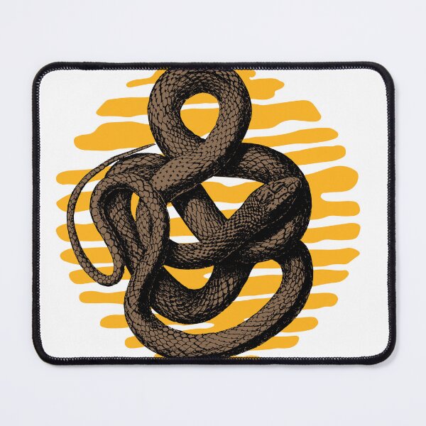 Item preview, Snake Sunset Tattoo Design – Vintage Serpent Graphic, Gothic Reptile Art, Punk Rock Snake Lover Gift designed and sold by Graphic Botique.