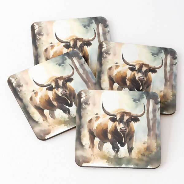 Item preview, Bull in the Forest designed and sold by CalmnessbyChoice.