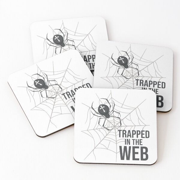 Item preview,  Trapped in the Web Black Halloween Spider designed and sold by Art-of-Rory.