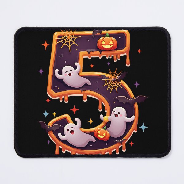 Item preview, Halloween Number 5 Ghosts Pumpkins Spiderweb Spooky Costume designed and sold by ArtDesignTp.