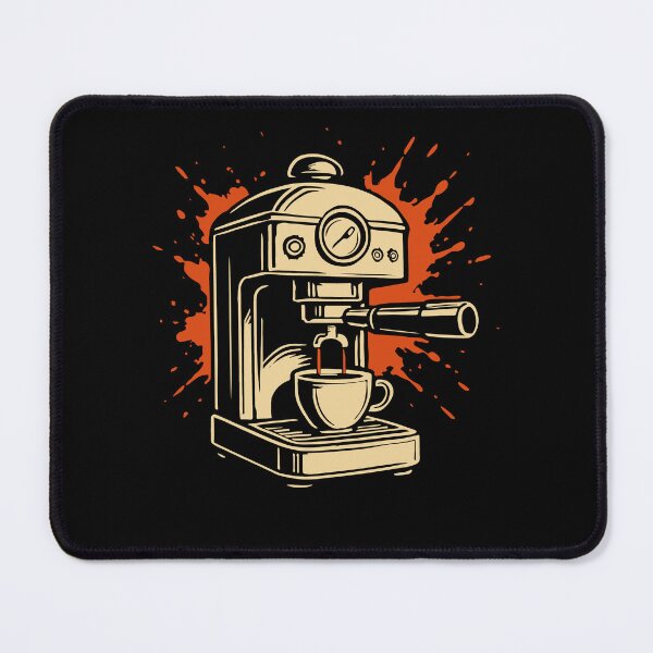 Item preview, Espresso Machine Love Coffee Design designed and sold by LuminOrb.