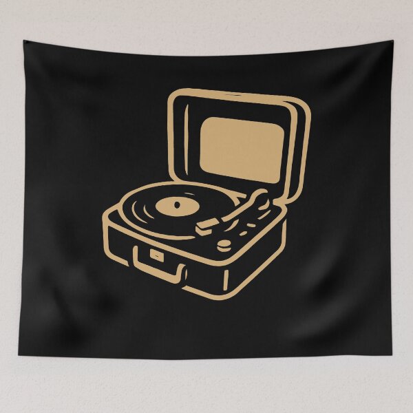 Item preview, Vintage Vinyl Record Player Music Retro 70s 80s designed and sold by LuminOrb.