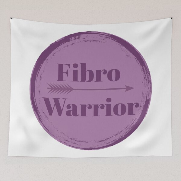 Item preview, Fibro Warrior | Fibromyalgia Awareness designed and sold by The Courtesan Boutique.