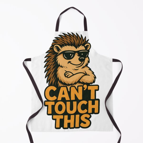 Item preview, Can’t Touch This – Funny hedgehog design designed and sold by VibeCircuit61.