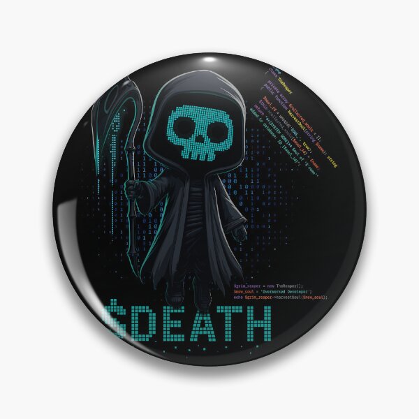 Item preview, Digital Reaper // Cyberpunk Soul Harvest Protocol designed and sold by digijob.