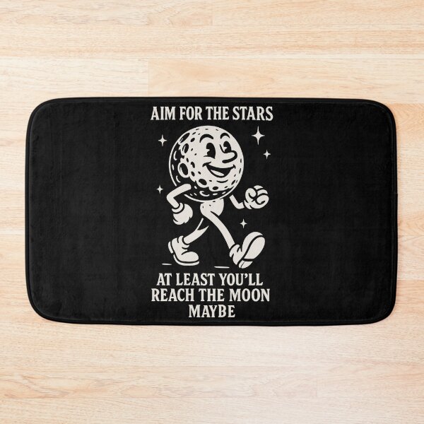 Item preview, Aim For The Stars At Least You'll Reach The Moon designed and sold by LuminOrb.