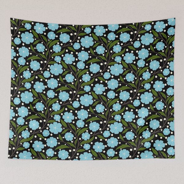 Item preview, Trailing Floral Pattern  designed and sold by kalaauniverse_art_studio.