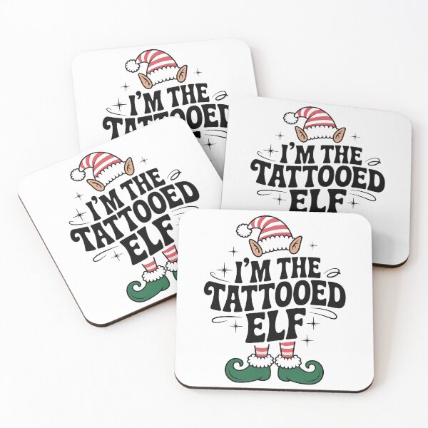 Item preview, I'm The Tattooed Elf - Whimsical Christmas designed and sold by Jaanussar.