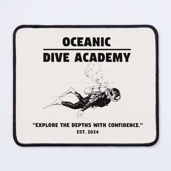 Item preview, Oceanic Dive Academy – Vintage Scuba Diving Poster designed and sold by Herield.