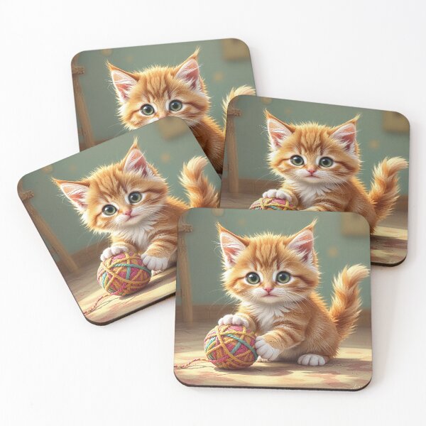 Item preview, Playful Kitty Cat designed and sold by ClassicArch.